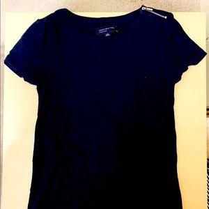 Jones New York Navy T-Shirt (w/ zipper)